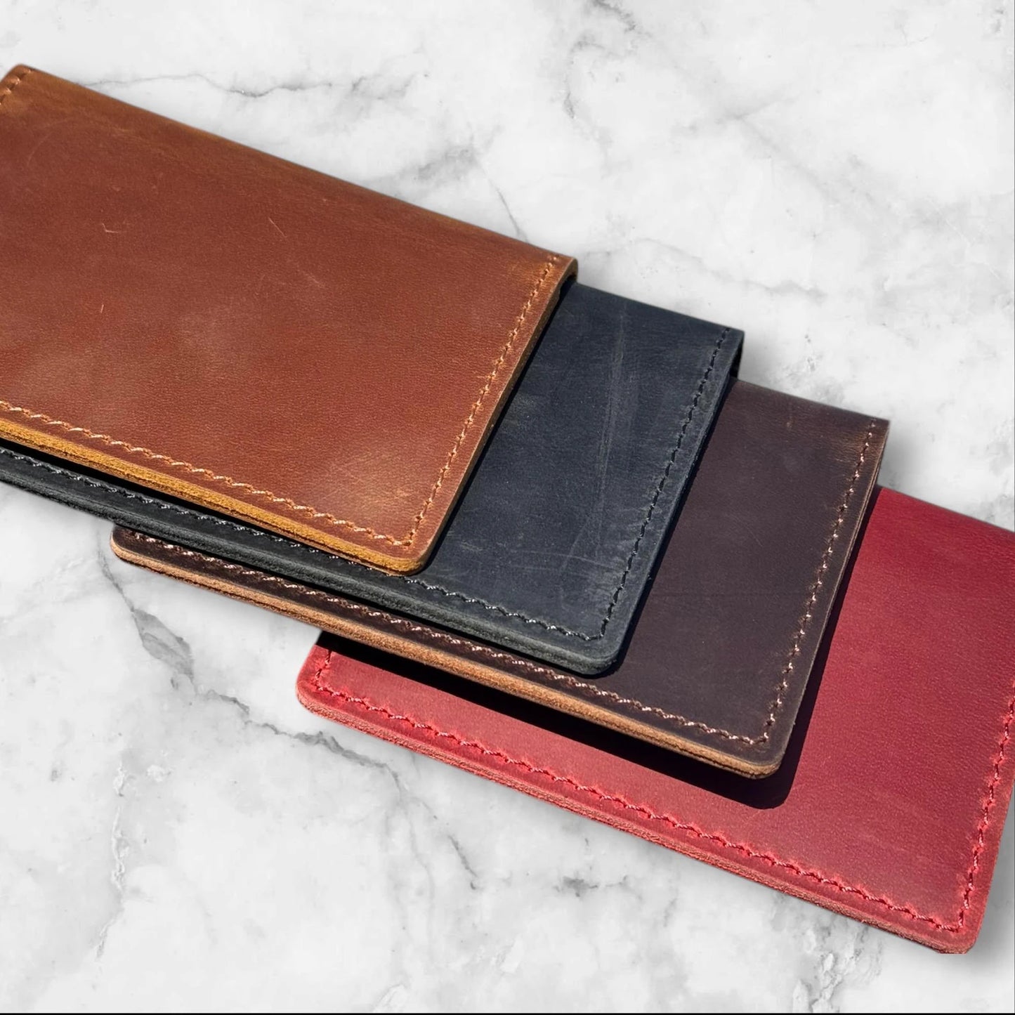 Hannya ID Wallet - Genuine Leather Wallet With Mask
